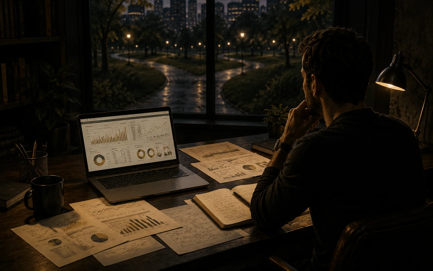 Alex construit des hypothèses financières et des scénarios de prévisionnel pour piloter son projet d’entreprise.
