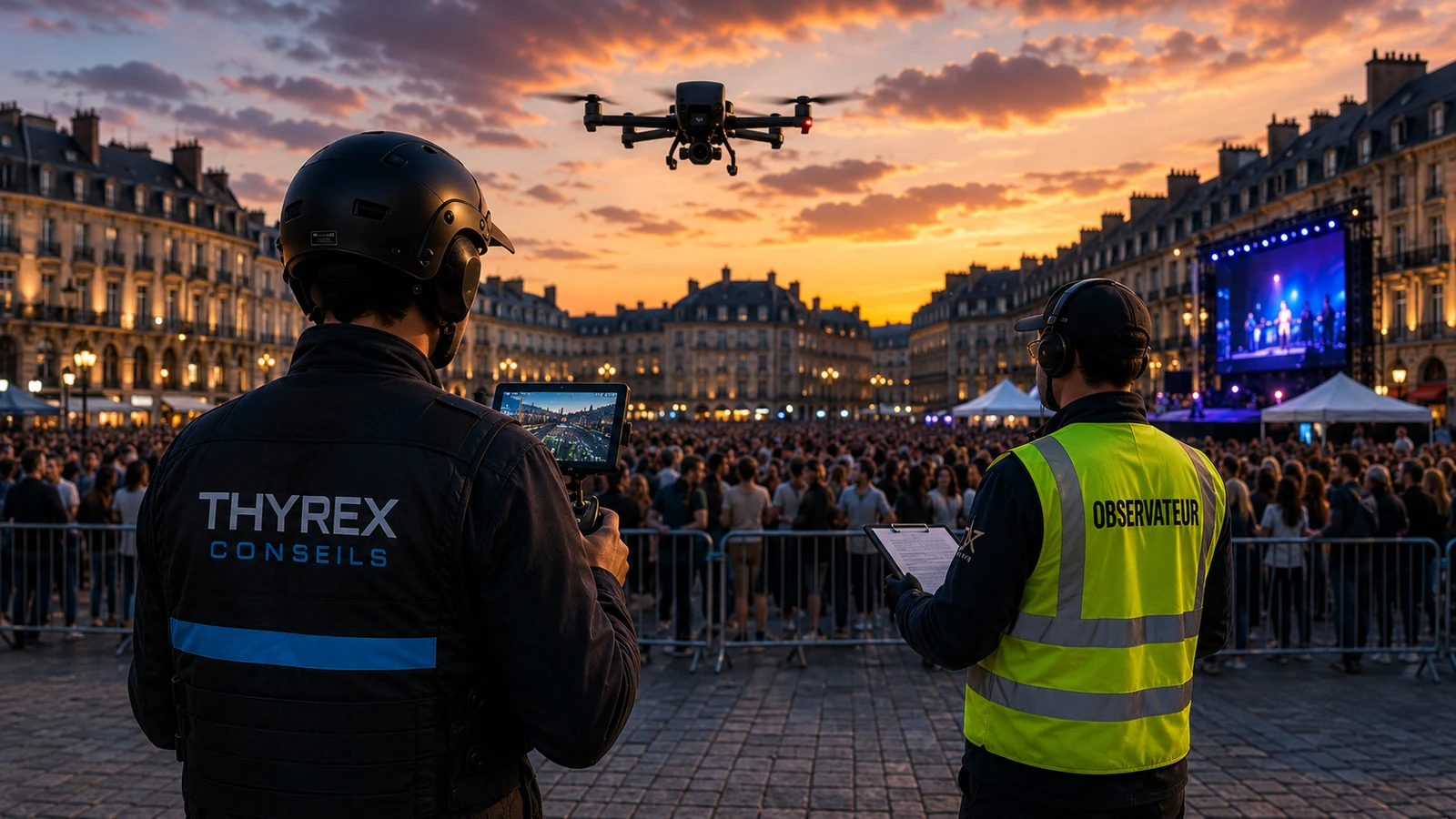 Mission drone urbaine et environnement opérationnel