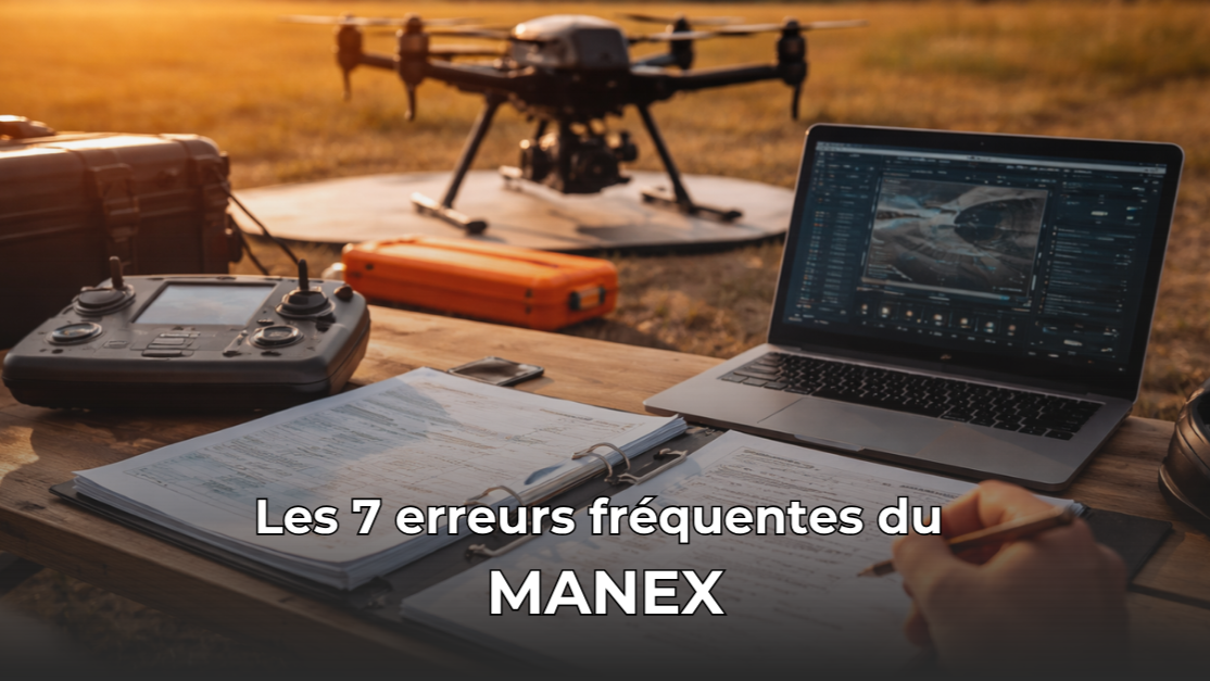 7 erreurs fréquentes dans les MANEX drone