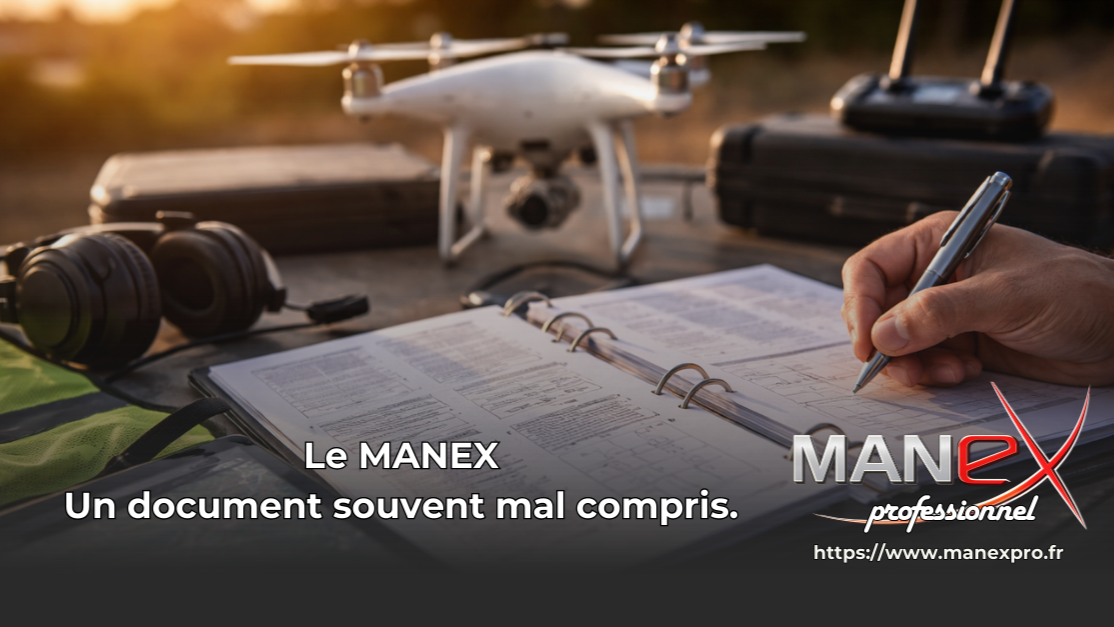 MANEX : comprendre le document qui structure réellement une activité drone