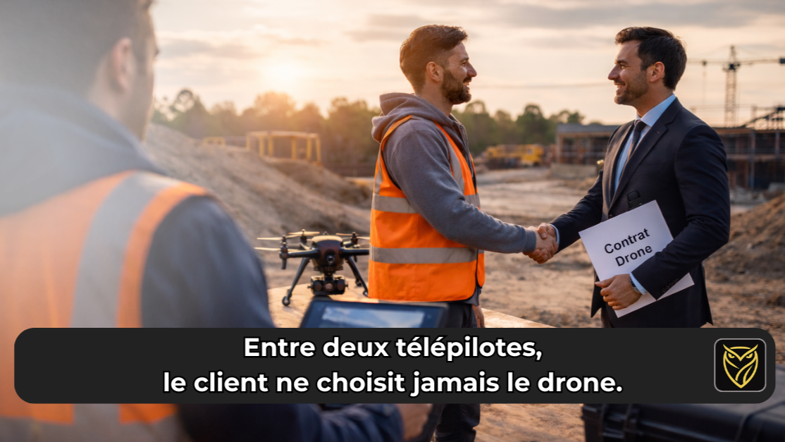 Pourquoi de nombreux télépilotes peinent à trouver des clients