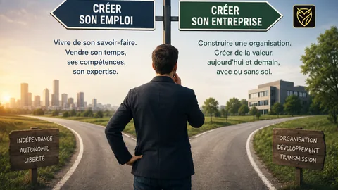 Créer son entreprise ou créer son emploi ?