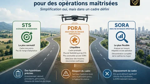 Pourquoi les PDRA ne sont pas des SORA simplifiées ?