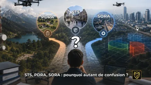 Pourquoi les exploitants confondent encore STS, PDRA, SORA et LUC