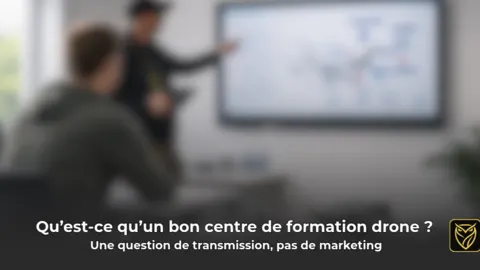 Qu’est-ce qu’un bon centre de formation drone ?